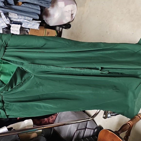 Nwt Elegant Green Evening Gown #139 - Picture 6 of 6